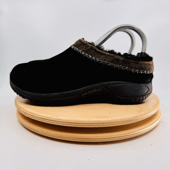 Merrell Shoes - Merrell Encore Ice 5 Shoes Women's 6 Black Warm Slip On Clogs Shoes slides